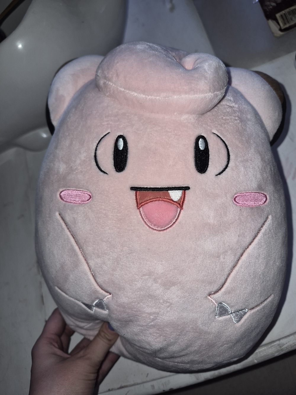 Pokemon Pink Clefairy Plush